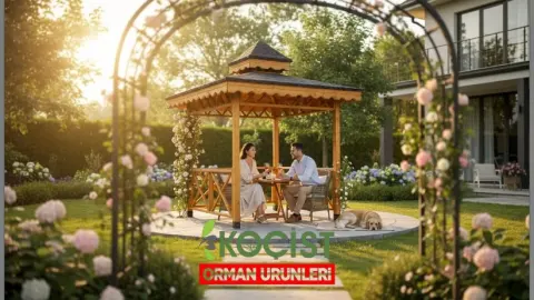 Ahşap Çardak 300X300AK
