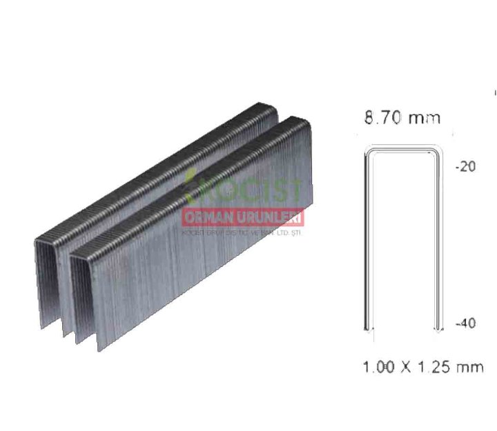 92 Serisi 18 GA Zımba Telleri Model 1 - Görsel 2