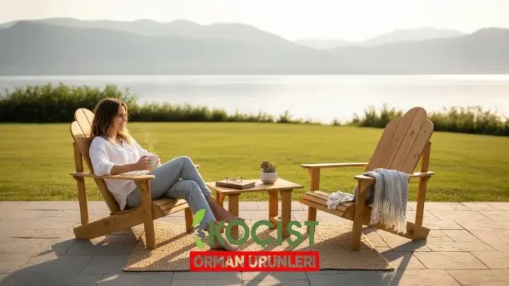 Adirondack Beyaz Büyük Model 1 - Görsel 5