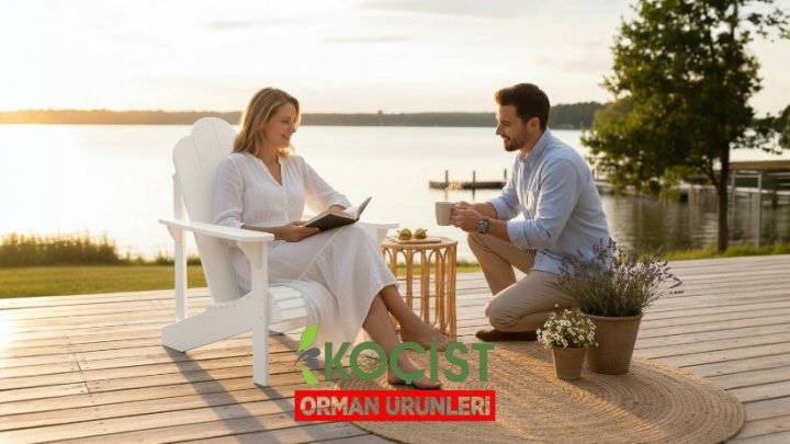 Adirondack Beyaz Büyük Model 1 - Görsel 13