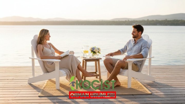 Adirondack Beyaz Büyük Model 1 - Görsel 16