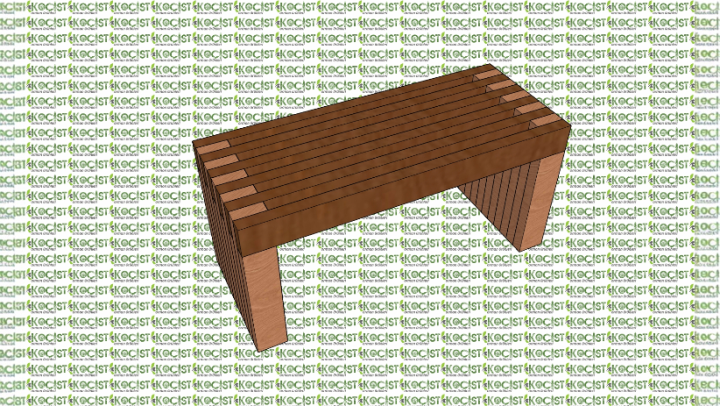 Ahşap Bank Lüks Model 1 - Görsel 2