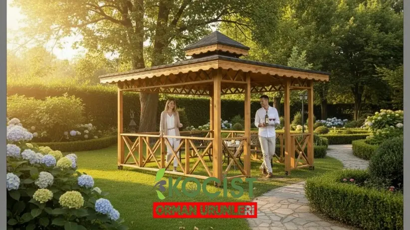Ahşap Çardak 300X300AK Model 1 - Görsel 3