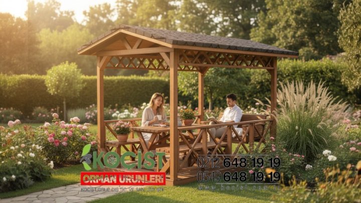 Ahşap Kamelya Salıncak Model 1 - Görsel 6