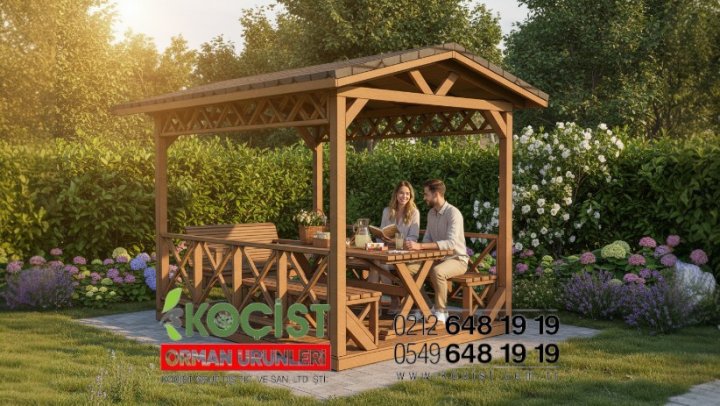 Ahşap Kamelya Salıncak Model 1 - Görsel 4