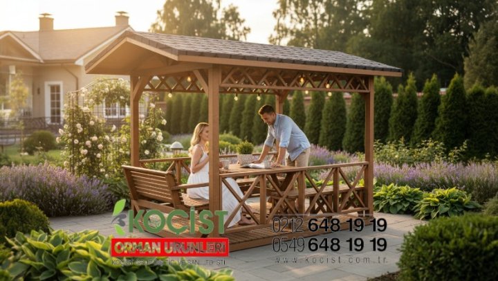 Ahşap Kamelya Salıncak Model 1 - Görsel 5