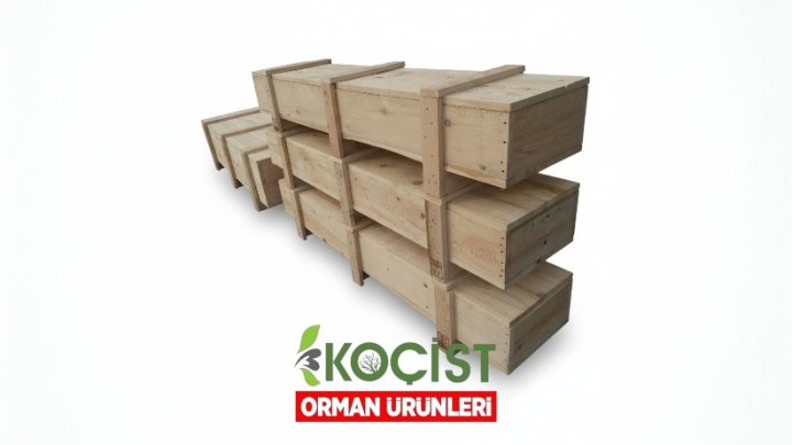 Ahşap Mil Sandığı | ISPM-15 Sertifikalı Uzun Parça Taşıma Sandığı Model 1 - Görsel 9