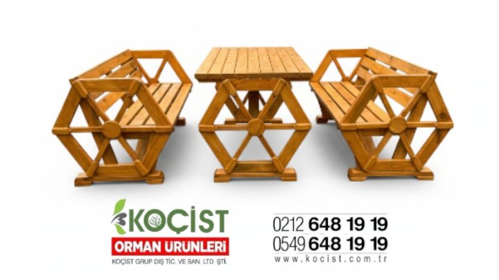 Dekoratif Oturma Grubu 6 Kişilik Model 1 - Görsel 1