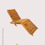 Ahşap Şezlong – Küçük Boy-TEAK, 6. görünüm