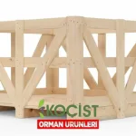 Ahşap Mermer Kasası (Mermer ve Doğal Taş Taşıma Sandığı) – ön görünüm | Koçist
